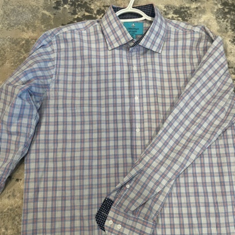 Christian Aujard, Paris Button Down Shirt - XL